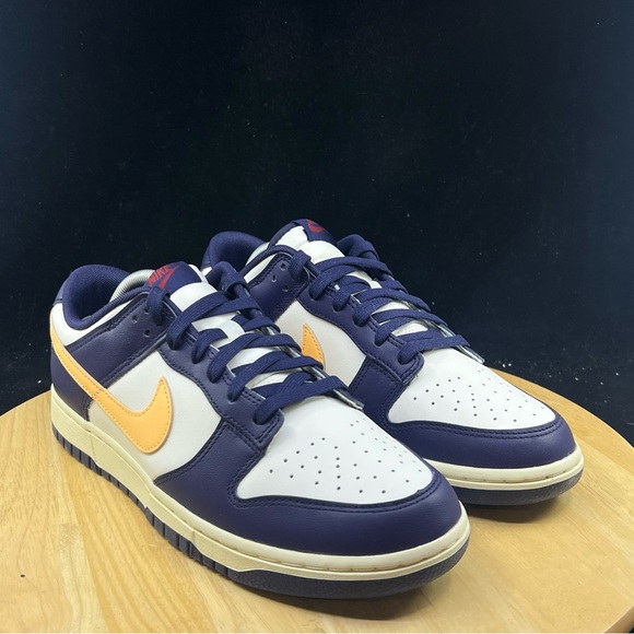 NEW Nike Dunk Low ‘From Nike To You’ Purple Yellow FV8106-181 Men's Size 9 - Picture 4 of 10